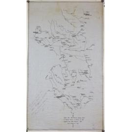 Copy of plan S10.1267 showing locations of pastoral stations in portion of New England & other district