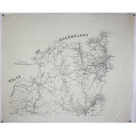 Northern NSW- 4 maps: Maps 2 to 4 store with oversize maps. Area south of MacIntyre River. Location of bores