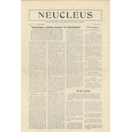 Neucleus, Volume 1 Issue 1, April 1947