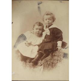 Two unidentified children