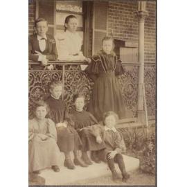 Children of F.J. White at Saumarez