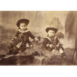 Two unidentified children