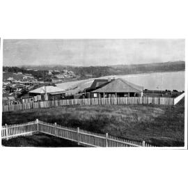 Terrigal looking from the balcony of Mrs White's House, 1919