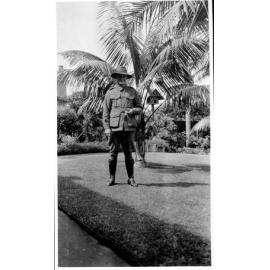 Soldier in Garden