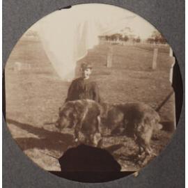 Boy and Dog]