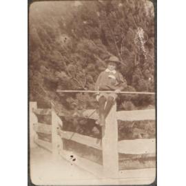 [Boy on Fence]