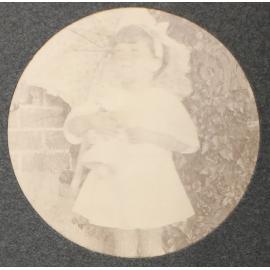 [Girl with parasol]