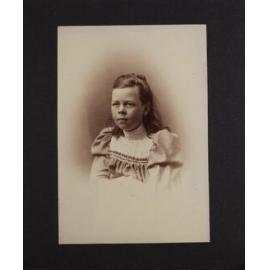 Mary White as a young girl
