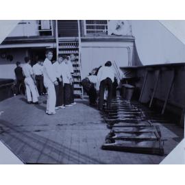 Staff on the Kumano Maru, 1