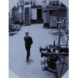 An officer of the Kumano Maru, 1