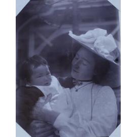 Woman and baby
