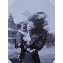Woman and baby