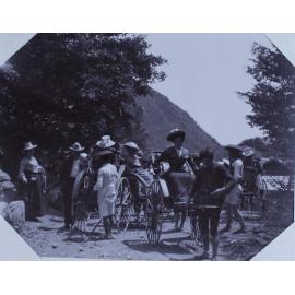 An excursion by rickshaw