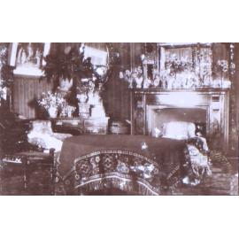 Sitting room at Saumarez 1912