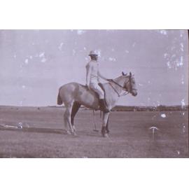 Unidentified polo player