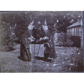 Two women in the garden