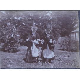 Two women in the garden