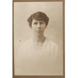 Portrait of an unidentified woman