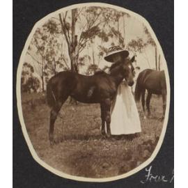 'Four months' Vixen's first foal with an unidentified woman