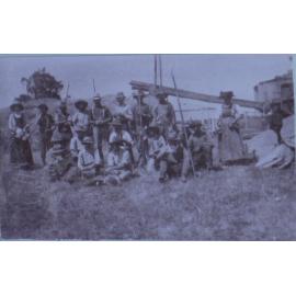 Group of men and women