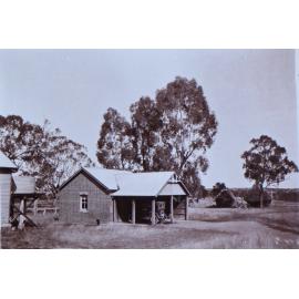 Car in a farm building