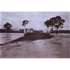 Saumarez Creek in flood