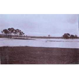 Saumarez Creek in flood