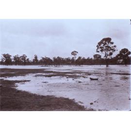 Saumarez Creek in flood