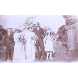 Unidentified bridal party