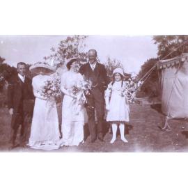 Unidentified bridal party