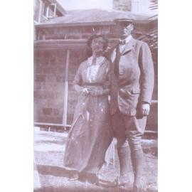 Unidentified man and woman