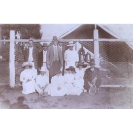 Unidentified group of tennis players