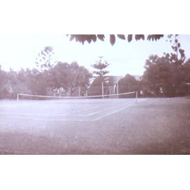 Tennis court, at Baroona, Singleton, NSW