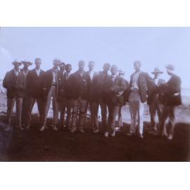 Unidentified cricket team