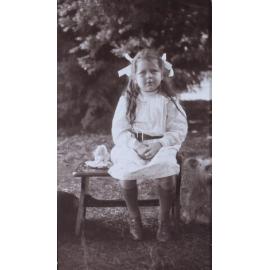 Unidentified young girl