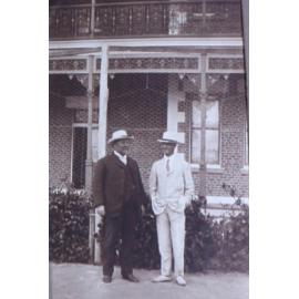 Two unidentified men