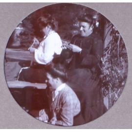 Three unidentified women