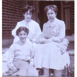 Three unidentified women