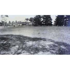 View of Saumarez Homestead from a distance