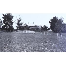 View of Saumarez Homestead and gardens