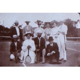 Tennis match January at Gostwych