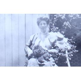 Mrs. R and Bobbies puppies