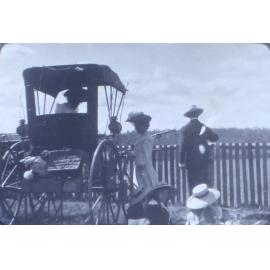 Clarie and party at Polo