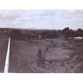 View from front gate