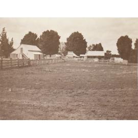 View of farm buildings