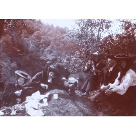 Kilnarnock Falls, picnic party, Inverness