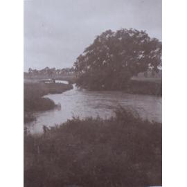 Saumarez Creek in flood