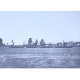 Army recruits on parade