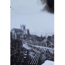 Macquarie Street, Sydney - 1920 Royal Visit