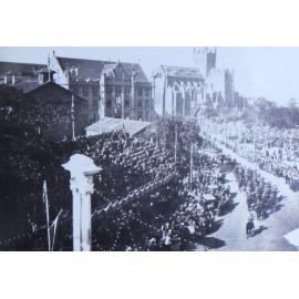 Macquarie Street, Sydney - 1920 Royal Visit